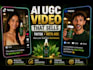 create ai ugc video ads, realistic ugc, tiktok ai ugc ads