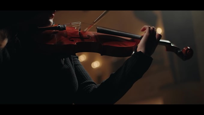 produce a cinematic video from stock footage