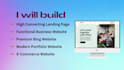develop dynamic responsive webflow website and landing page