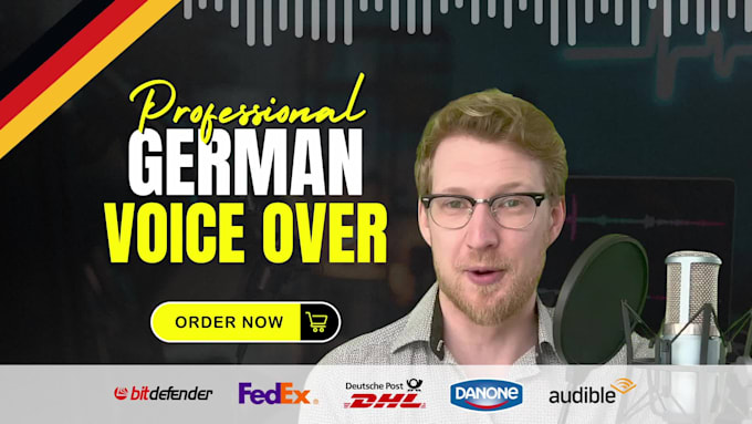 be your professional german voice over