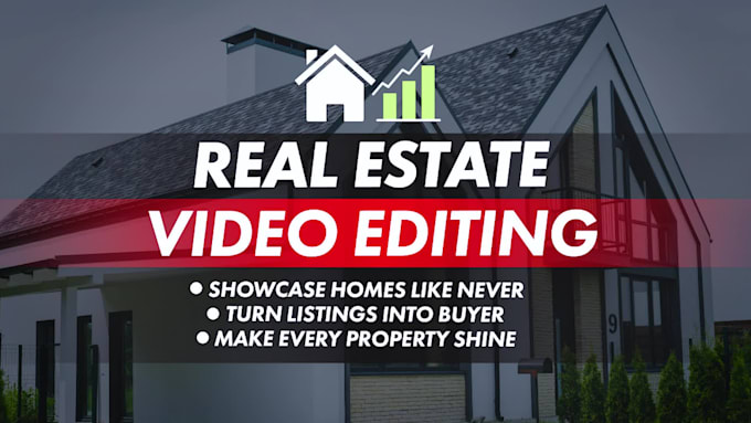 do professional real estate video editing, real estate reels and drone footage
