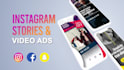 create professional instagram stories and  video ads