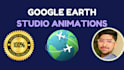 create google earth studio animations