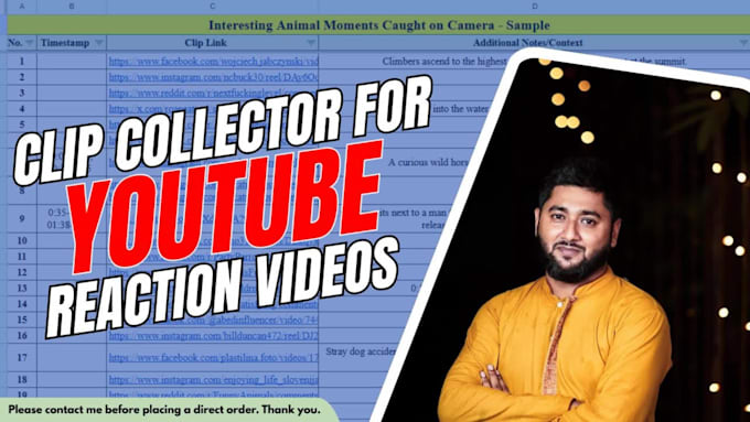 collect clips for your youtube reaction videos