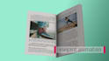 make your book trailer promo 3d page turns video