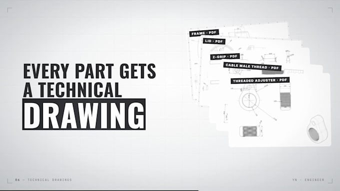 do rapid solidworks 3d cad modeling and technical drawings for manufacturing