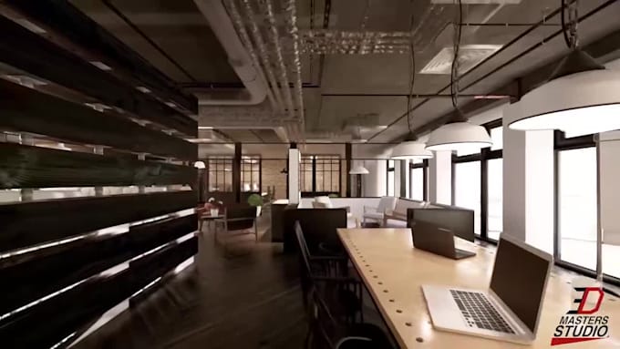 do amazing interior rendering and design