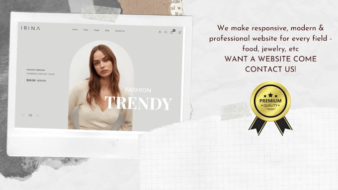 design, edit and develop wix, shopify and wordpress website
