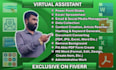 be your dedicated full time virtual assistant
