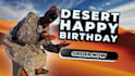 sing happy birthday with my horse mask