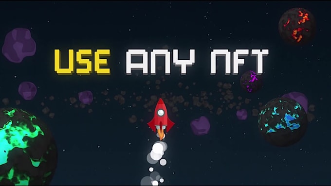 creat 3d nft promotional video