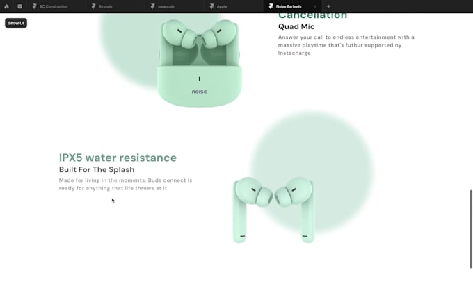 build immersive apple style framer websites for your brand