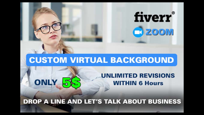 design custom zoom virtual background