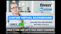 design custom zoom virtual background