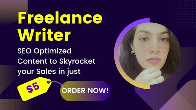 be your freelance writer for SEO based content writing