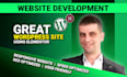develop a responsive wordpress site using elementor plugin