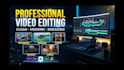professionally edit your videos with a clean and modern style