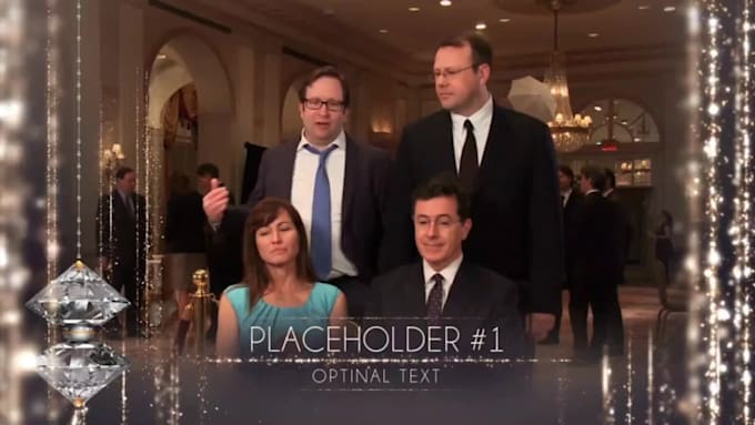 make classical awards video reveal with diamonds