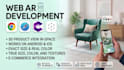 create a webar augmented reality 3d experience for android and ios