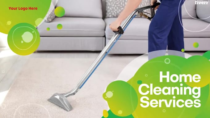 make cleaning service video commercial