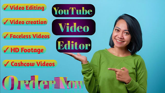 create youtube cash cow video editing for your channel at a low price