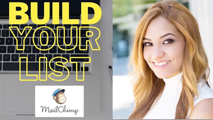 setup mailchimp email marketing, campaigns, and landing page