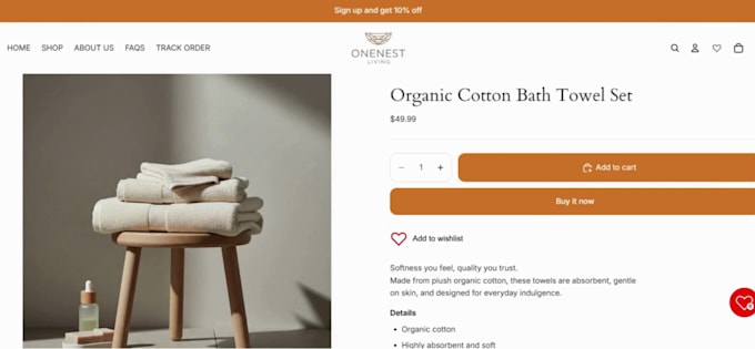 redesign and set up your shopify store ready for launch
