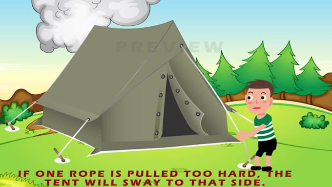 do custom 2d cartoon character animation and explainer video