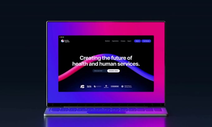 Develop 3d animated webflow website 3d interactive website threejs ...
