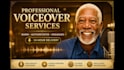 record the best celebrity morgan freeman voice over impression