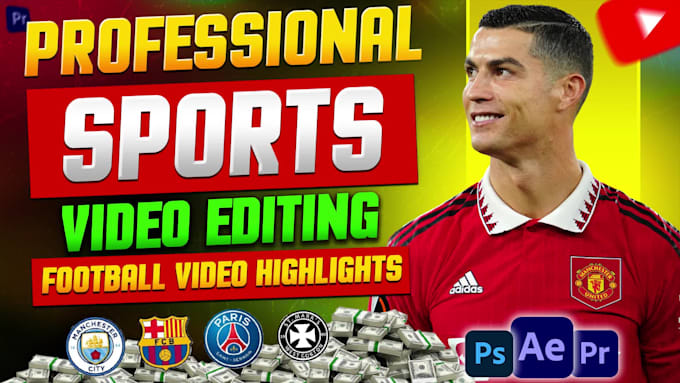 do monetizable football or sports highlights video editing