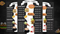 do a professional restaurant and food menu within 24 hours