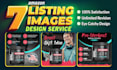 design amazon listing images, amazon product images, amazon infographics