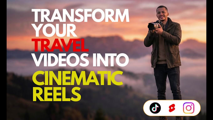 repurpose and edit your travel videos into engaging cinematic reels