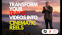 repurpose and edit your travel videos into engaging cinematic reels