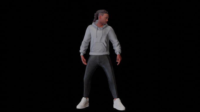 create custom 3d character animation