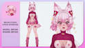 draw and rig male and female 3d vtuber model, live2d commission, live2d showcase