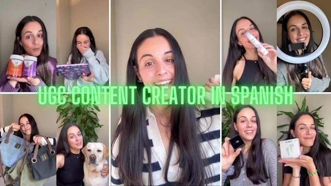 Create an ugc amazon product video in spanish by Laiapb | Fiverr