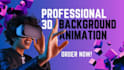 create abstract animated background for your business