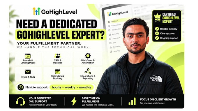 be your certified gohighlevel helper
