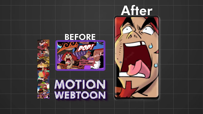 do motion for your webtoon