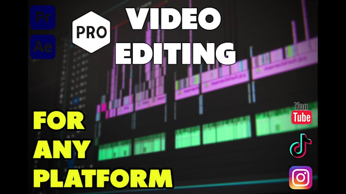 professional video editing and be your video cutter