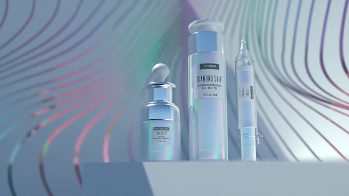do 3d cosmetic animation 3d product animation 3d model for animation