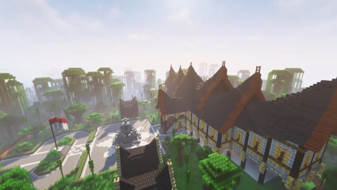 build anything in minecraft java or bedrock