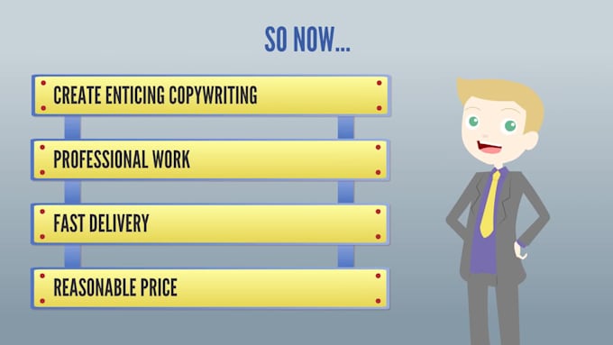 create enticing copywriting for your website or business