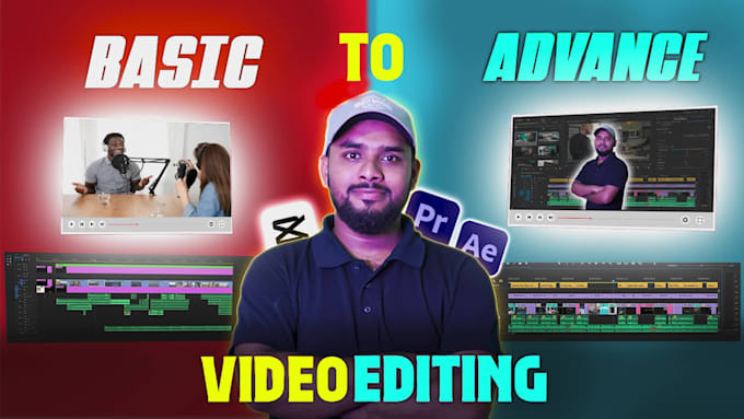 do basic to advance video editing