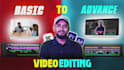 do basic to advance video editing