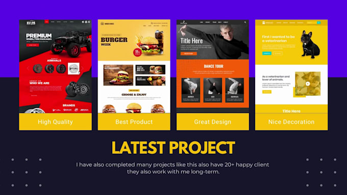 figma to wordpress, PSD to wordpress elementor website