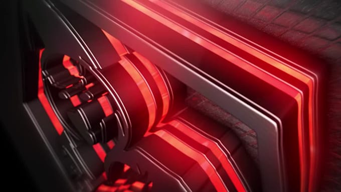 create 3d custom logo intro with sound effects