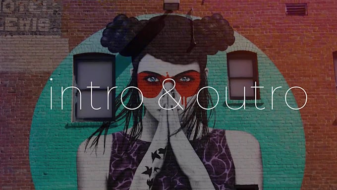 youtube intro video trailer or logo animation 4k